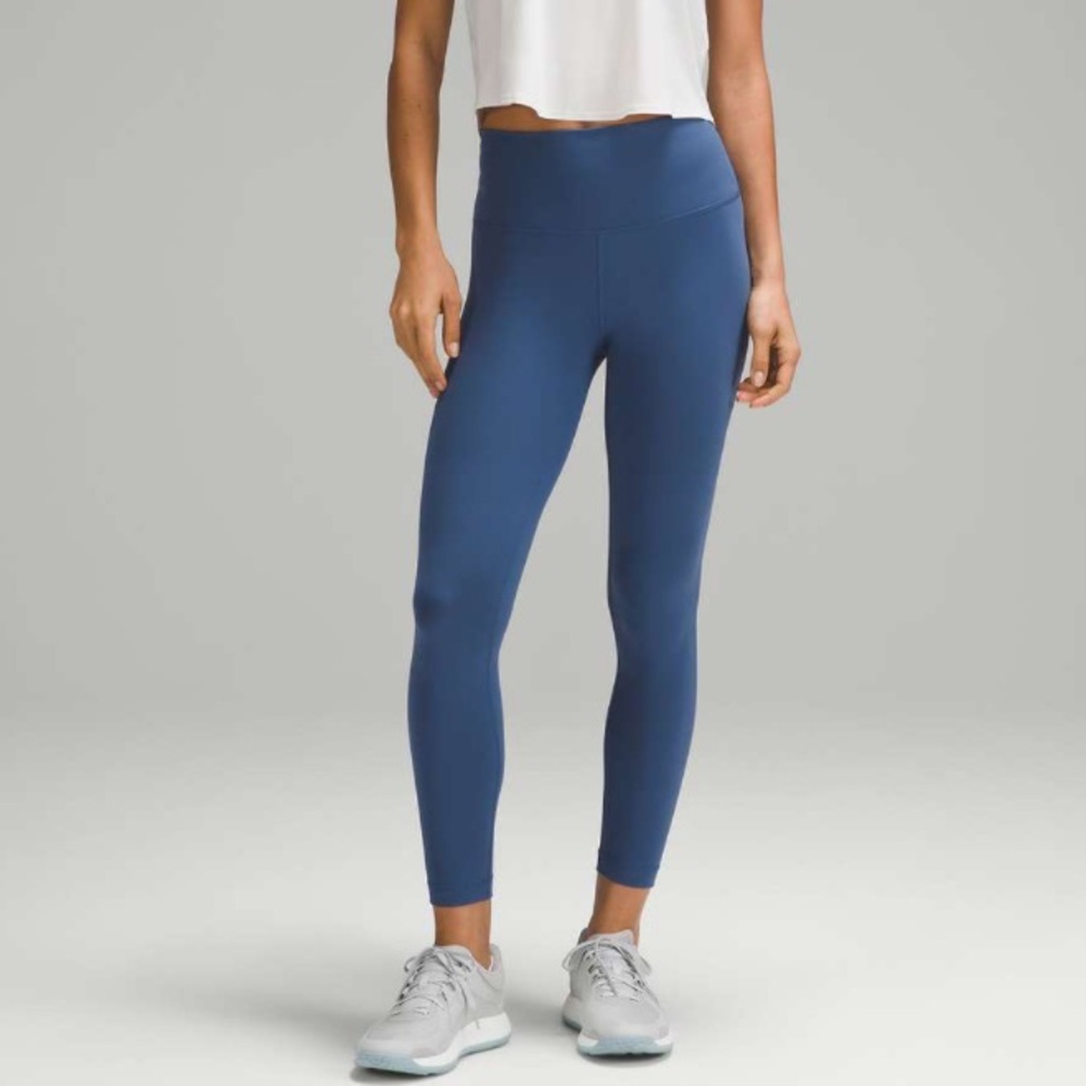 Lululemon Wunder Train High-Rise Tight 25” Pitch Blue Size 4
